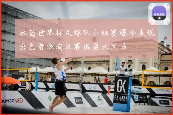 冰岛世界杯足球队小组赛爆冷表现出色晋级淘汰赛成最大黑马