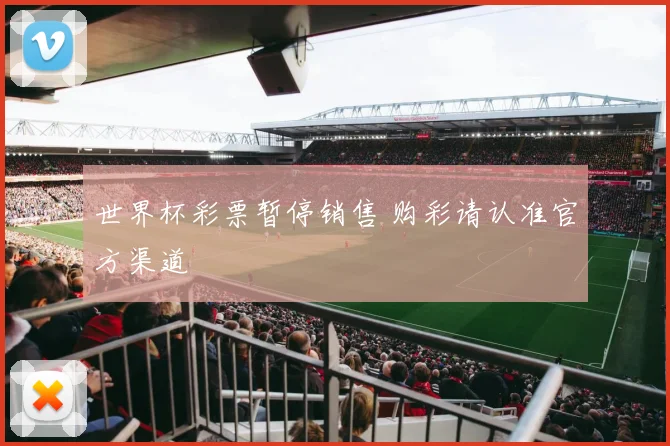 世界杯彩票暂停销售 购彩请认准官方渠道